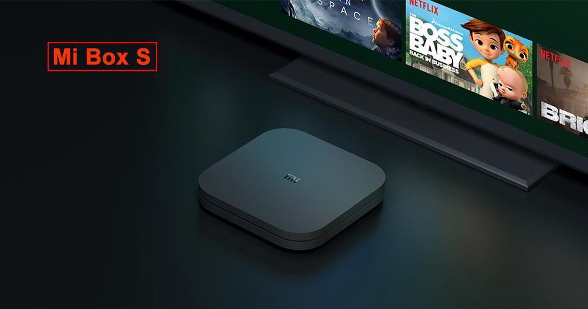 Xiaomi Mi Box S zijkant