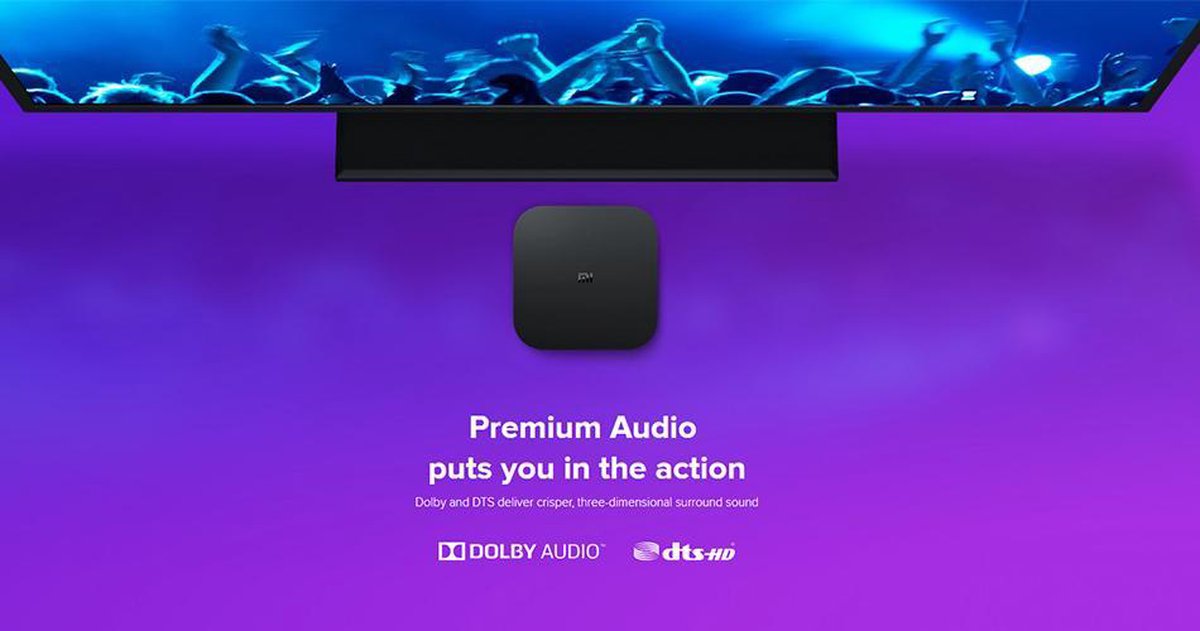 Xiaomi Mi Box S aansluitingen