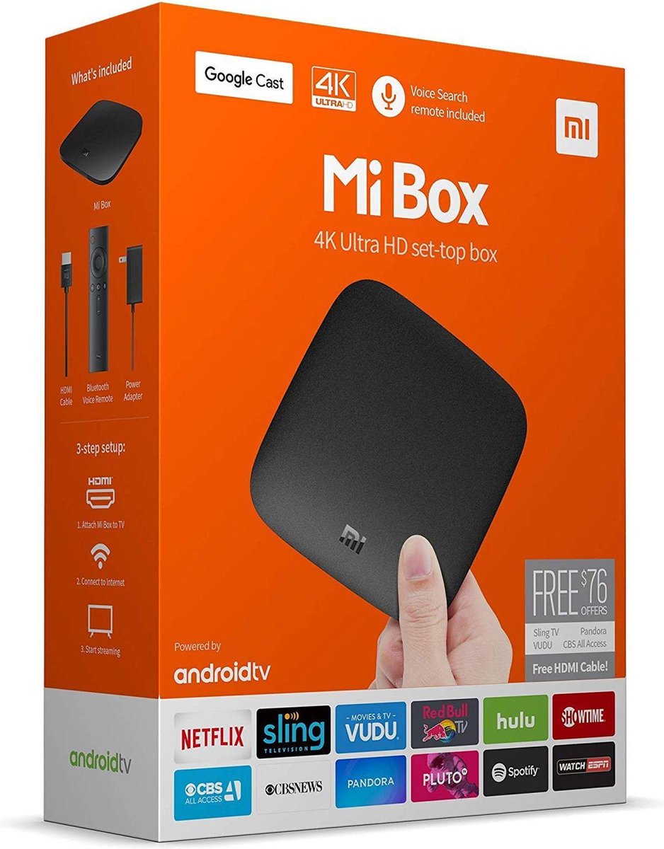 Xiaomi Mi Box S afstandsbediening